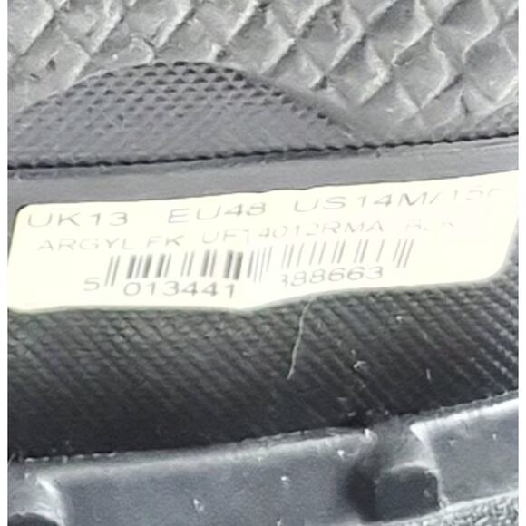 Hunter Argyll Full Knee Rubber Wellington Boots Black Men’s Size US 14 - Picture 10 of 10